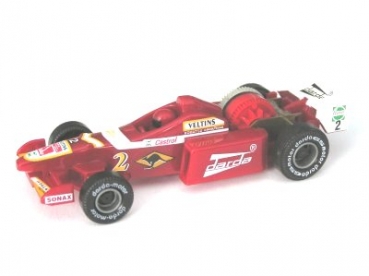 Darda Formel 1 Rennwagen Rot Weiss