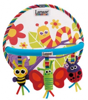 Sonnenblende mit Pl�schtieren von Lamaze