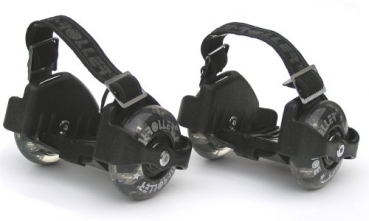 Roni Roller Blackline mit Leuchtr�der - Fersenroller