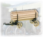 A 426 Langholzwagen schwarz/messing von Wilesco A426