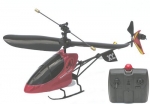 RC ferngesteuerter Mini Hubschrauber 17 cm - rot