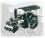 D 368 Dampfwalze schwarz/nickel von Wilesco D368