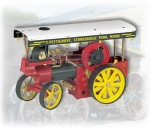 D 409 Dampftraktor mit Beleuchtung Showman?s Engine von Wilesco