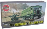 Airfix Modellbausatz - AEC Matador & 5.5 Inch Gun