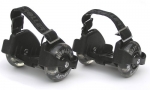 Roni Roller Blackline mit Leuchtr�der - Fersenroller