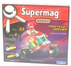 Supermag Dreirad mit Fahrer Nr. 0367 von Plastwood - Super Mag