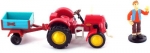 Kleiner roter Traktor & Jan - Die Cast Metall