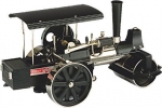 D 398 Dampfwalze schwarz/nickel mit RC Fernsteuerung Wilesco D398