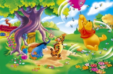 Clementonie 27422 - Winnie Puuh Puzzle 104 Teile
