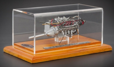 CMC M-126 - Maserati Tipo 61 1960 Motor mit Vitrine 1:18