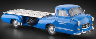 CMC M-143 - Mercedes Benz Renntransporter blau 1954/55 1:18