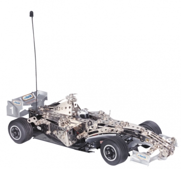 Eitech C 28 Construction Metallbaukasten - RC F 1 Rennwagen silber