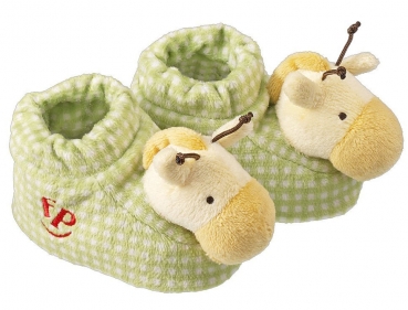 Fisher Price Rasselschuhe Giraffe - Babyschuhe Babyhausschuhe