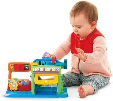Preview: Mattel CGW05 - Fisher Price Lernspaß Zahlen Werkstatt