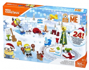 Mattel FFC88 - Adventskalender Mega Construx Minions Ich einfach unverbesserlich