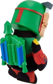 Star Wars Boba Fett Plüschfigur 30cm mit Stimmenimitator und Raketenwerfer