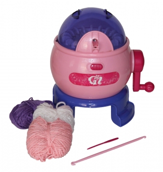 PlayGo 7710 - Kinder Strickmaschine - Riesen Strickliesel Strickliesl