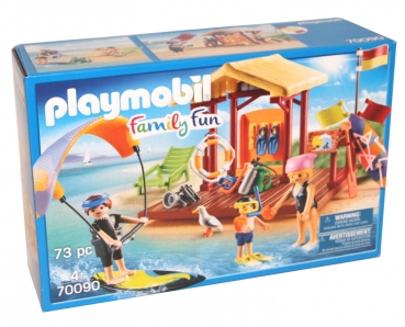 Playmobil Family Fun 70090 - Wassersport Schule mit Figuren