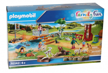 Playmobil Family Fun 70342 - Erlebnis Streichelzoo