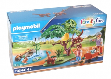 Playmobil Family Fun 70344 - Kleine Pandas im Freigehege