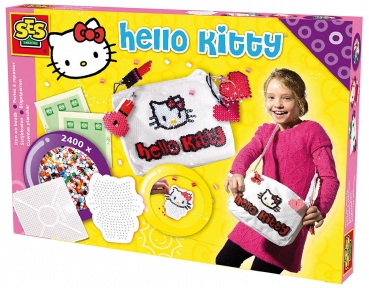 Hello Kitty 2400 Bügelperlen mit Tasche Bügel Perlen