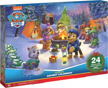Adventskalender Paw Patrol mit Marshall Chase Skye Rubble Zuma Rocky Everest