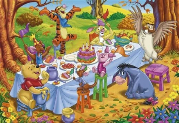 Clementoni 24332 - Winnie Puuh Maxi Puzzle 24 Teile - Bodenpuzzle