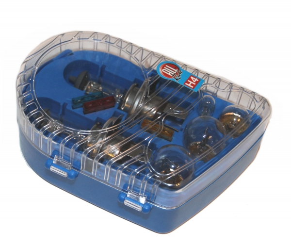 9 tlg. Lampenset H4 60/55 Watt 12V E4