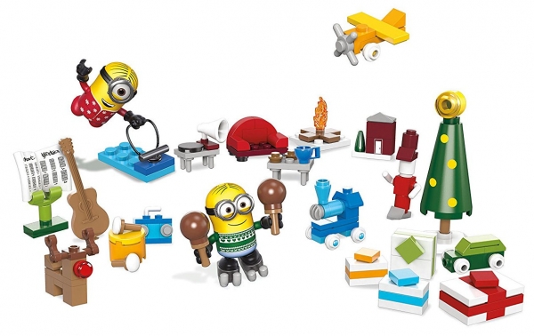 Mattel FFC88 - Adventskalender Mega Construx Minions Ich einfach unverbesserlich