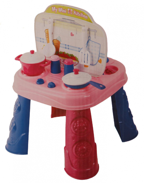 PlayGo 7880 - 2 in 1 Spieltisch Kinderküche und Schönheitssalon
