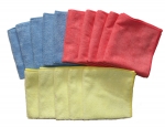 15 Mikrofaser Putztücher 32x32cm Mikrofaser Staubtuch Wischtuch